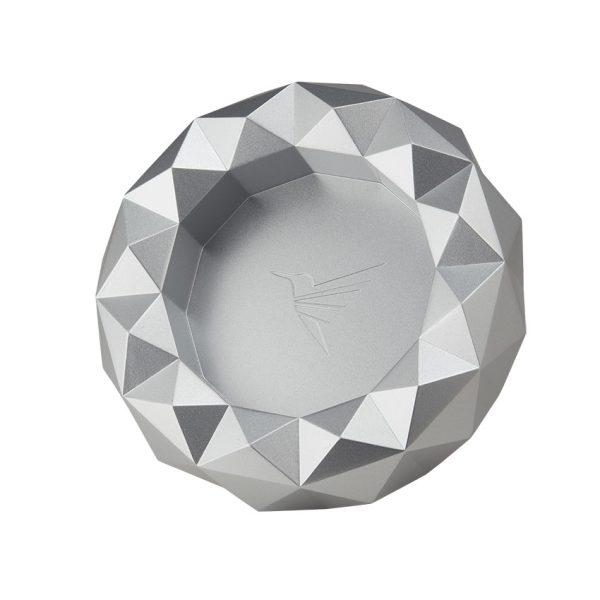 Colibri Quasar Round Ashtray Silver