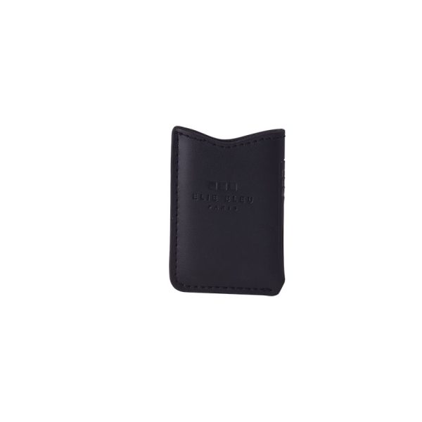 Elie Bleu J-12 Lighter Case Black Leather Black