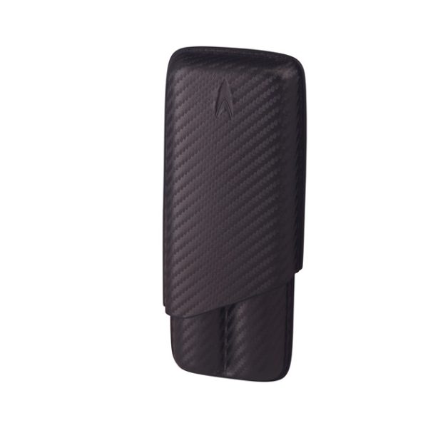 Lotus 70 Ring 2 Finger Carbon Fiber Wrap Case Black