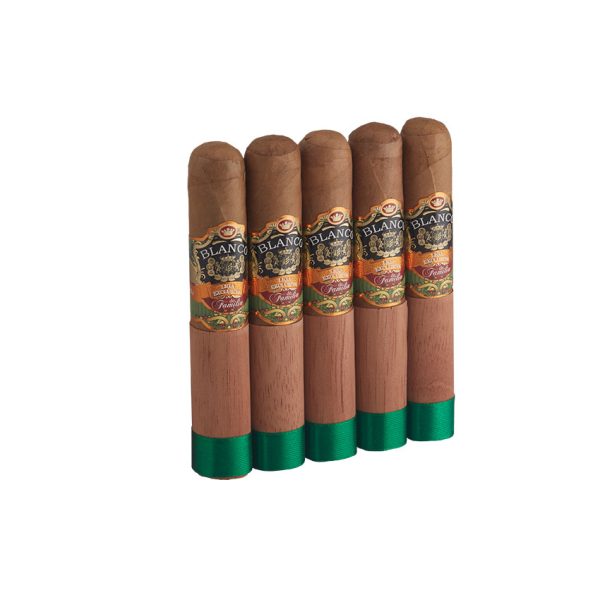Blanco Liga Exclusiva De Familia Robusto Connecticut 5 Pack