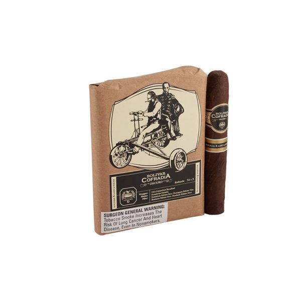 Bolivar Cofradia By Lost & Found Oscuro Robusto Oscuro