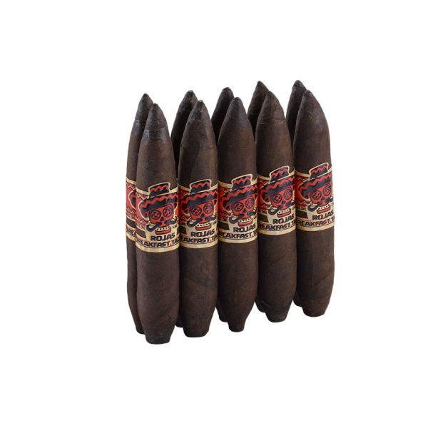 Rojas Breakfast Tacos Petit Salomon Maduro 10 Pack Maduro
