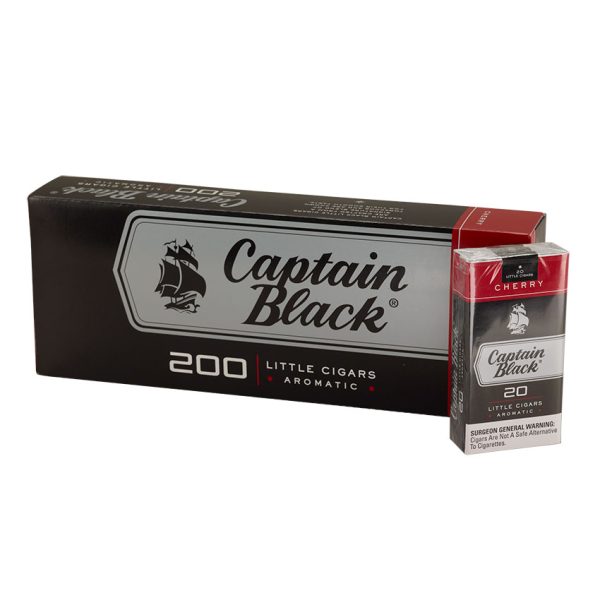 Captain Black Little Cigars Cherry 10/20 Natural