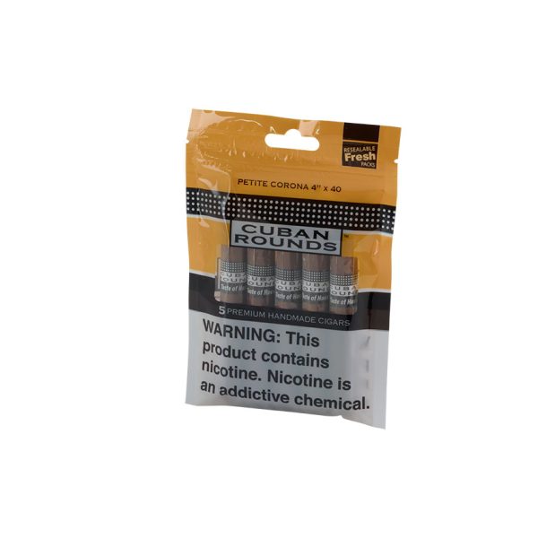 Cuban Rounds Fresh Pack Petite Corona (5) Cigar Sample