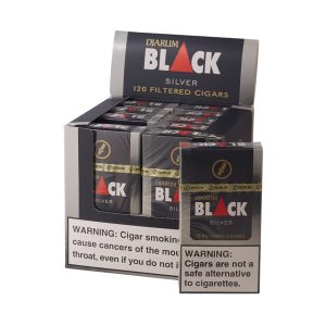 Djarum Black Silver Filtered Cigars 10/12 Natural