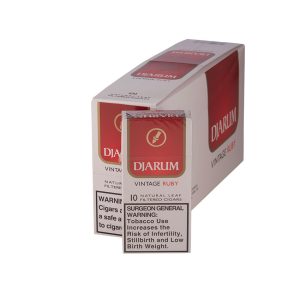 Djarum Vintage Ruby Natural Leaf 10/10 Natural