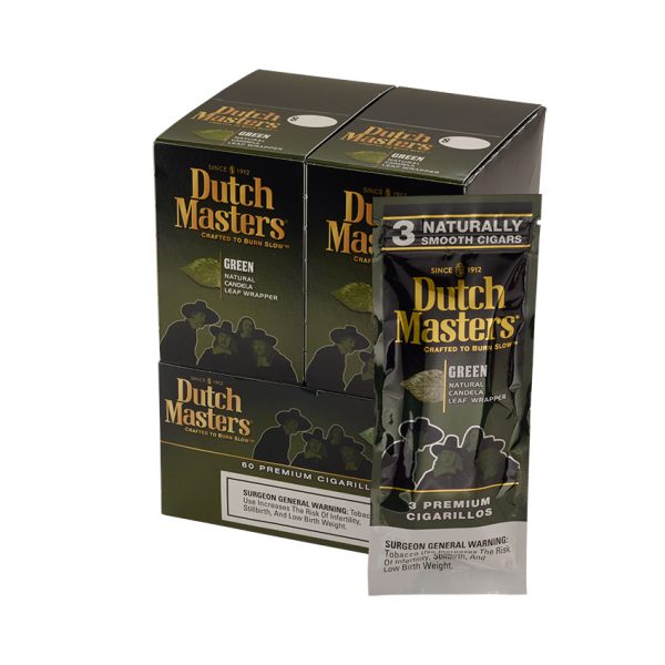 Dutch Masters Cigarillos Green 20/3 Claro