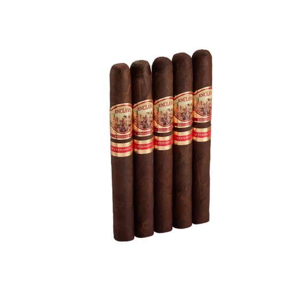 A.J. Fernandez Enclave Broadleaf Churchill 5 Pack