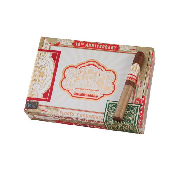 PDR Flores Y Rodriguez 18th Anniversary Millefleurs Corona Maduro