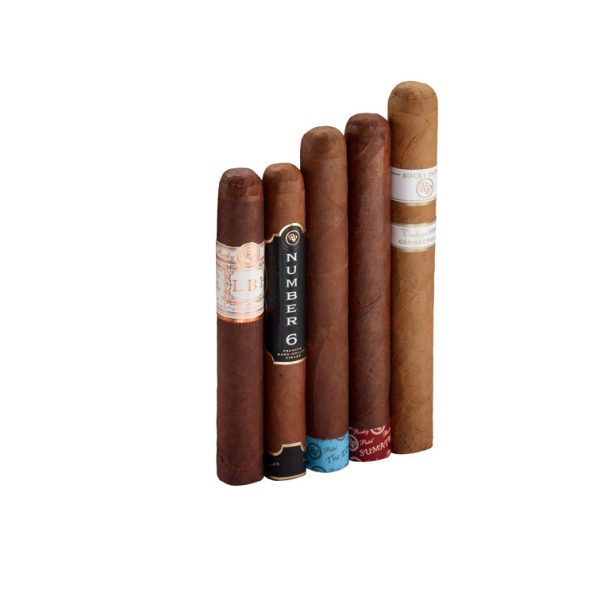 Famous Rocky Value 5 Cigar Sampler #1 Natural