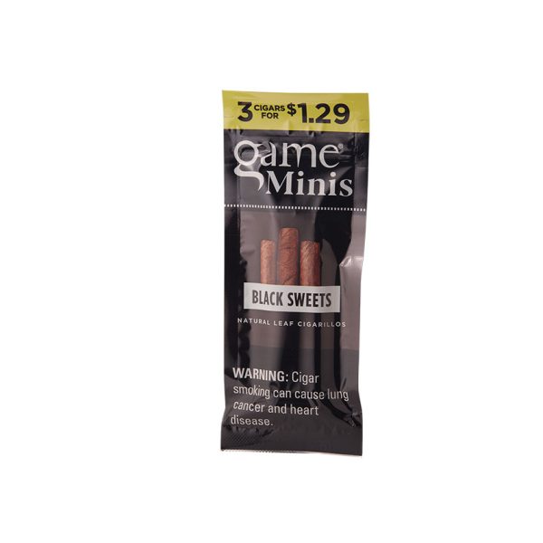 Garcia Y Vega Game Mini Black Sweet (3) Cigar Sample