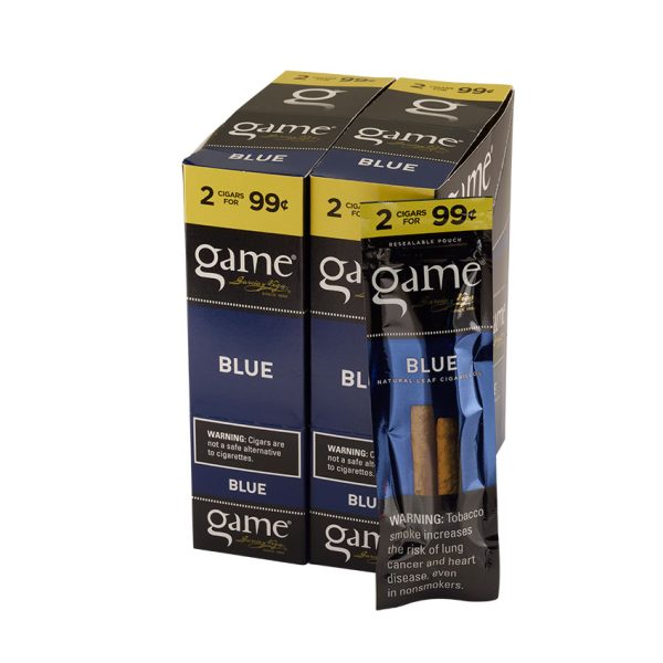 Garcia y Vega Game Cigarillos Blue 30/2 Natural
