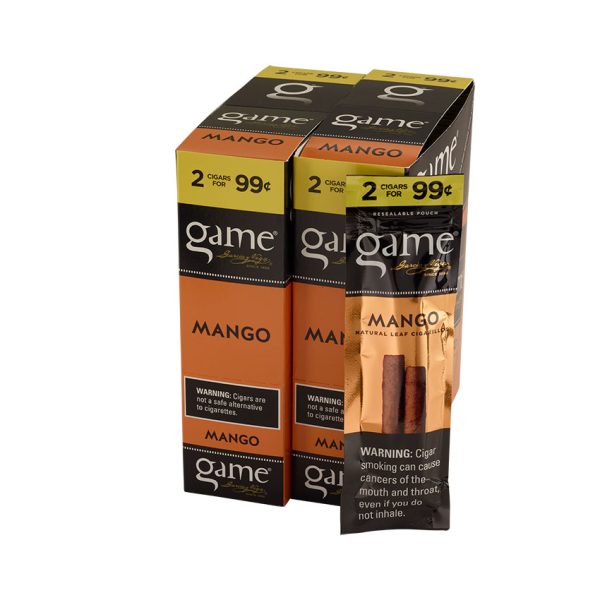 Garcia y Vega Game Cigarillos Mango 30/2 Natural