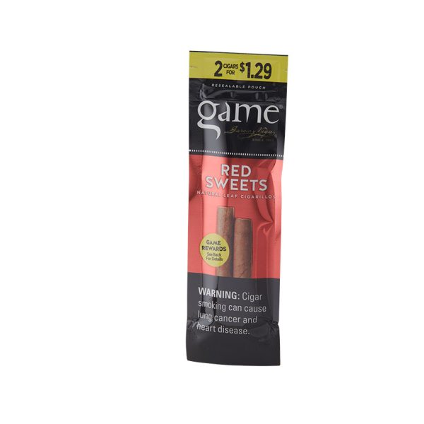 Garcia Y Vega Game Cigarillos Red Sweets (2) Cigar Sample