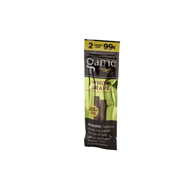 Garcia y Vega Game Cigarillos White Grape (2) Cigar Sample