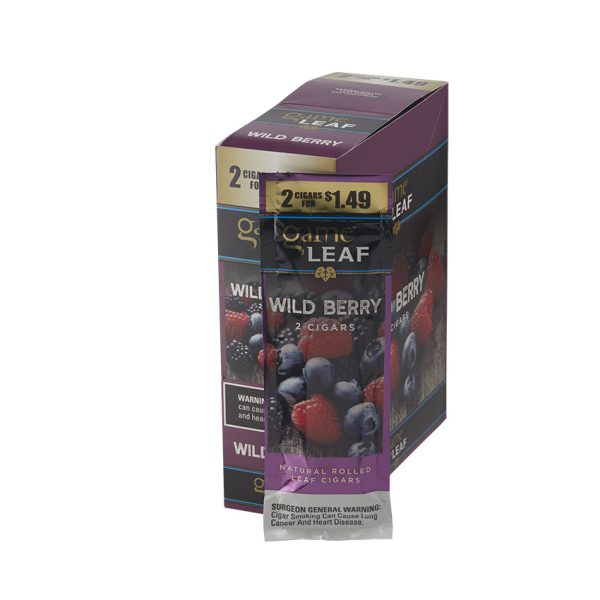 Garcia y Vega Game Leaf Wild Berry 15/2 Natural