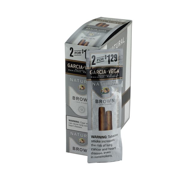 Garcia y Vega Natural Brown Cigarillos 15/2 Natural