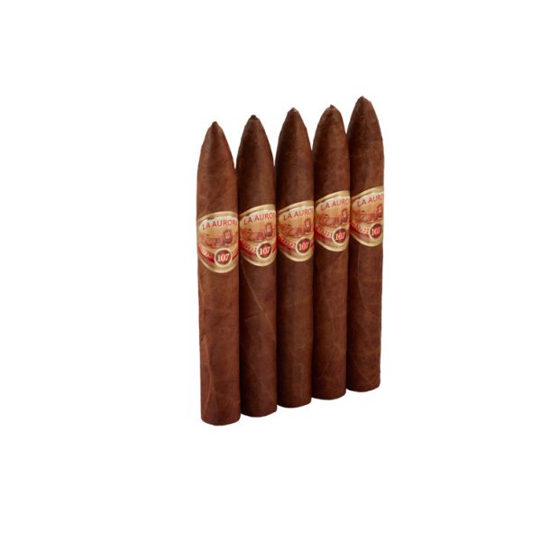 La Aurora 107 Belicoso 5 Pack