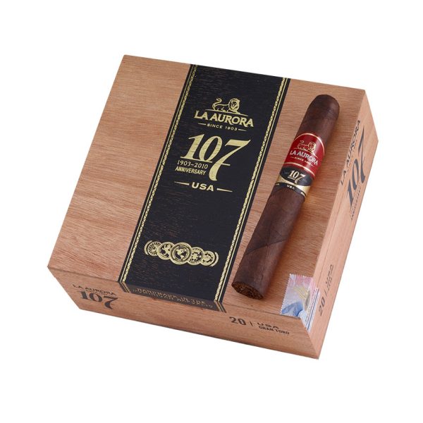 La Aurora 107 USA Maduro Gran Toro Maduro