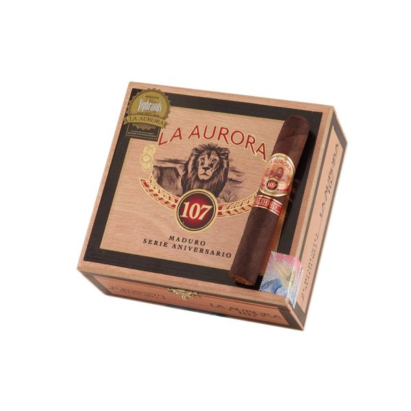 La Aurora 107 Oscuro Robusto Oscuro