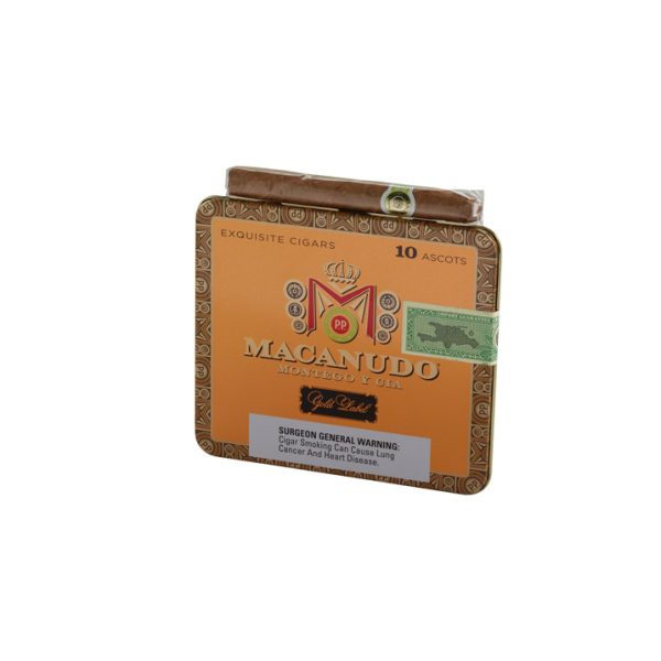 Macanudo Gold Label Ascot (10) Cigar Sample