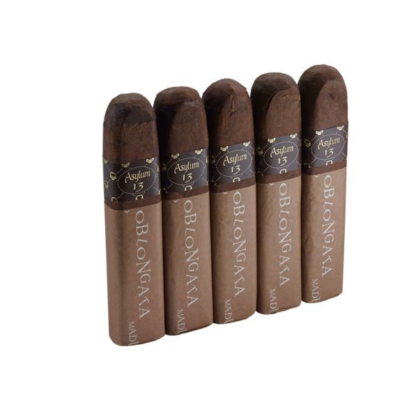 Asylum 13 Oblongata Maduro 80 X 6 5pk