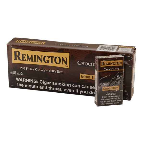 Remington Filter Cigars Chocolate 10/20 Natural