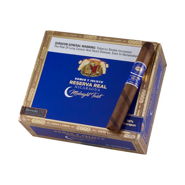 RYJ Reserva Real Nicaragua Midnight Twisted Toro Barber Pole