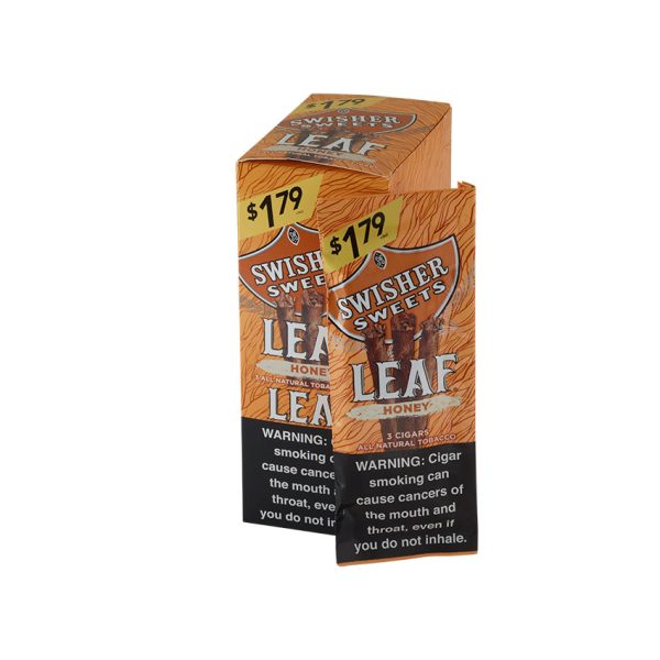 Swisher Sweets Leaf Honey Cigarillos 10/3 Natural