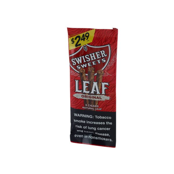 Swisher Leaf Original (3) Cigar Sample
