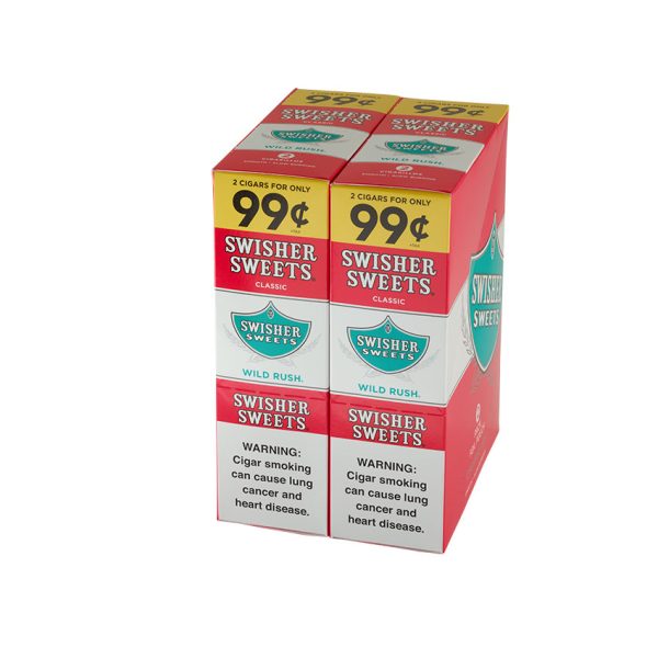 Swisher Sweets Wild Rush Cigarillos 30/2 Natural