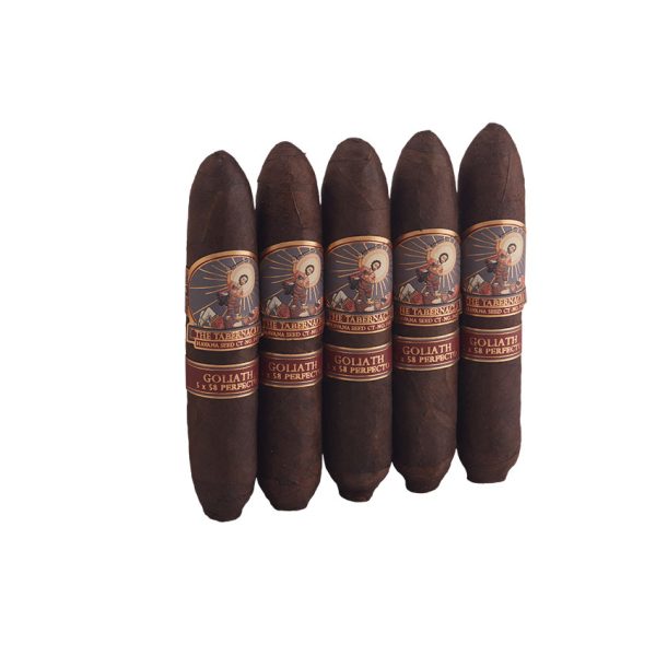 The Tabernacle Havana Seed Connecticut Goliath Perfecto 5PK Dark Natural