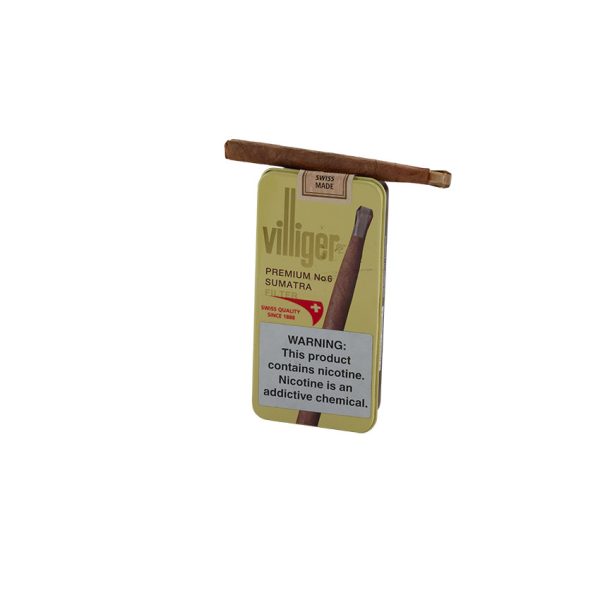 Villiger Premium No. 6 Sumatra (10) Cigar Sample
