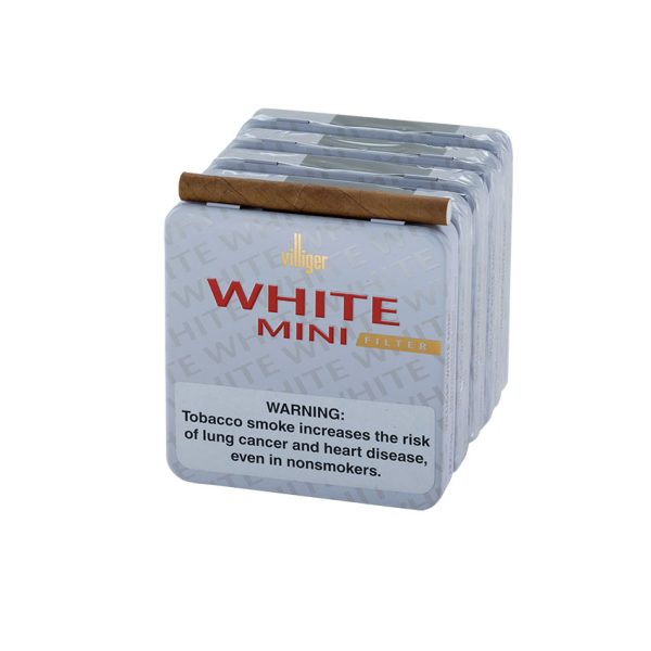 Villiger White Mild Filter 5/20 Natural