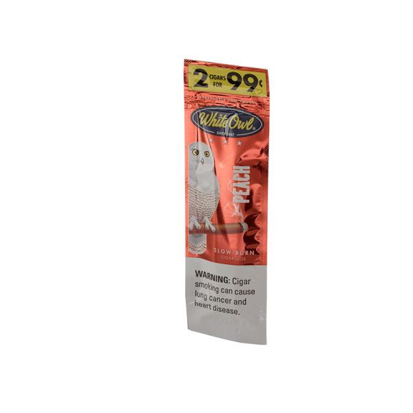 White Owl Peach (2) Cigar Sample