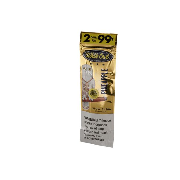 White Owl Pineapple (2) Cigar Sample