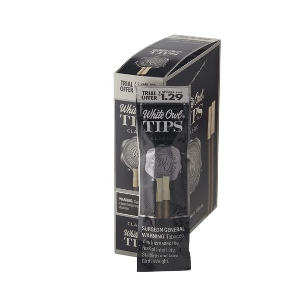 White Owl Tips 15/2 Classic Natural