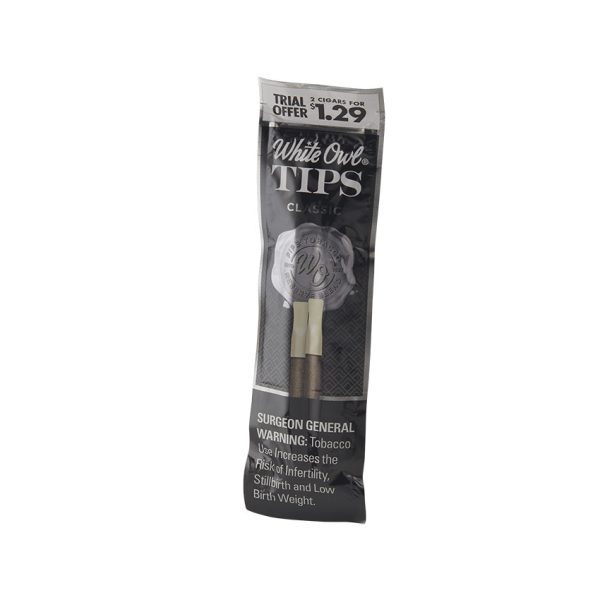 White Owl Tips (2) Classic Cigar Sample