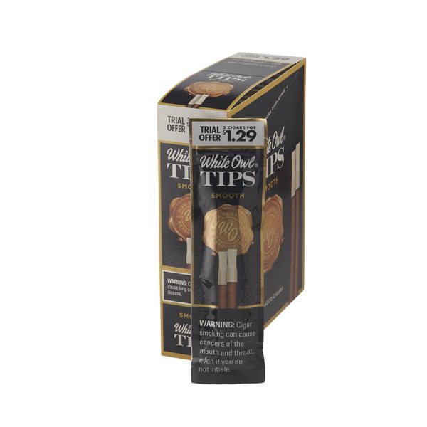 White Owl Tips 15/2 Smooth Natural