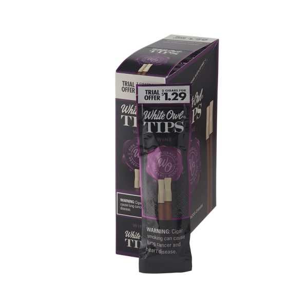 White Owl Tips 15/2 Wine Natural