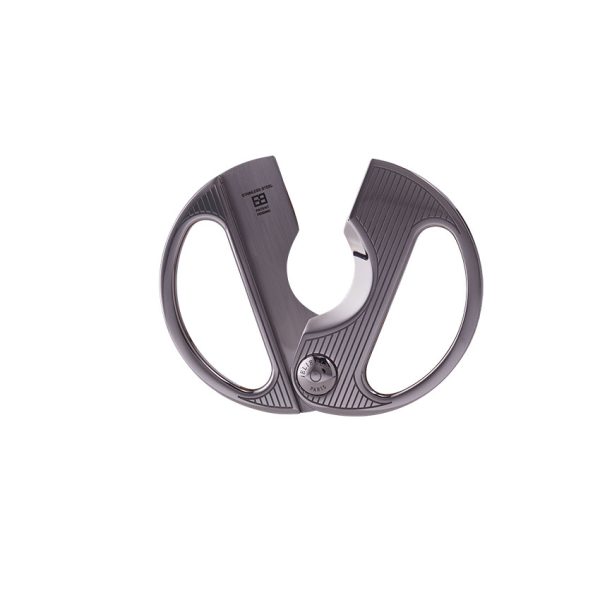 Elie Bleu EBC-2 Cigar Cutter Stainless Pinstripe Stainless