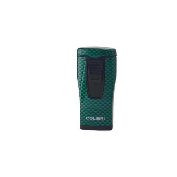 Colibri Monaco Carbon Fiber Green Lighter Green