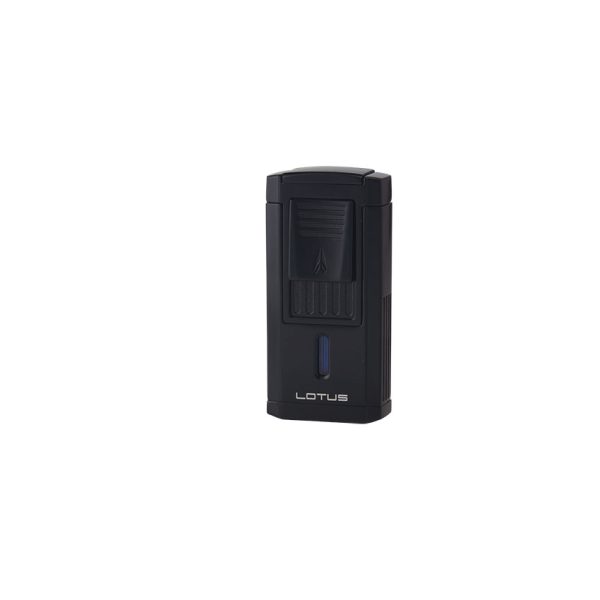 Lotus Duke Cigar Cutter Lighter Black Matte Black