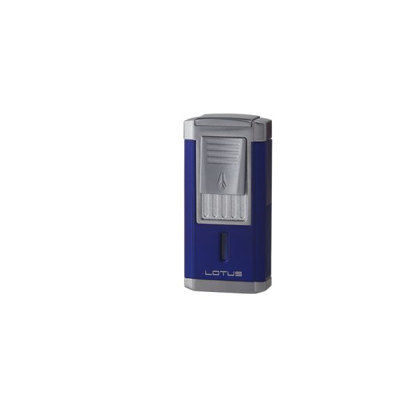Lotus Duke Cigar Cutter Lighter Blue